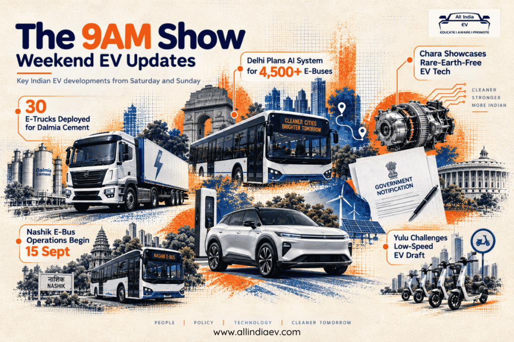 EV Watch: Cement Fleet Trucks, AI Bus Plans and a Rule Debate
