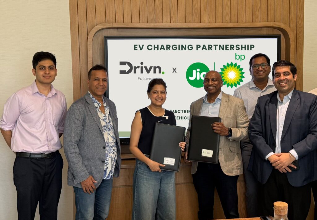 Jio-bp and DRIVN Team Up to Expand Charging for India's Electric Fleets