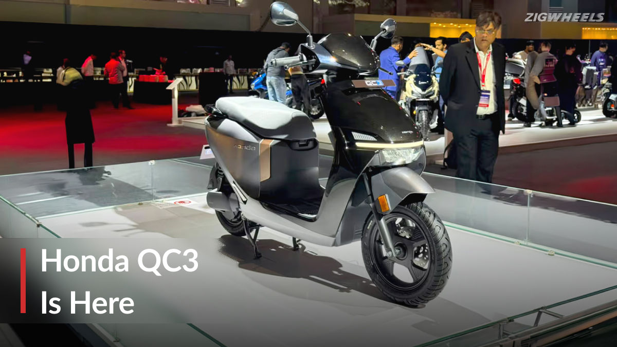 Honda QC3 Electric Scooter Makes Its India Debut