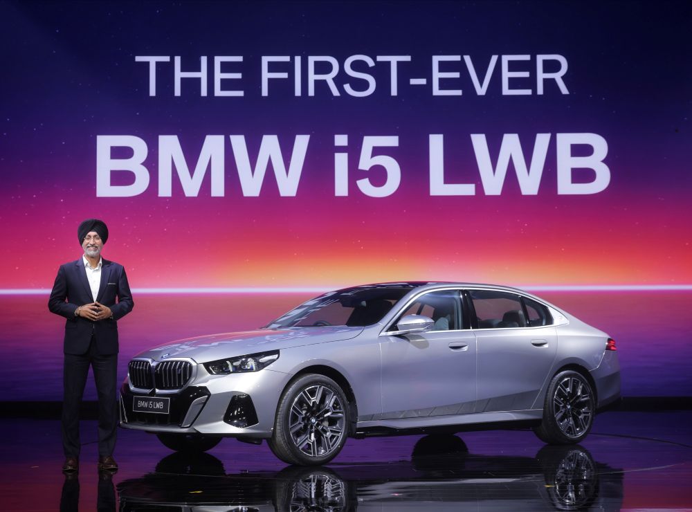 BMW i5 Long Wheelbase EV Launched in India at ₹79.6 Lakh