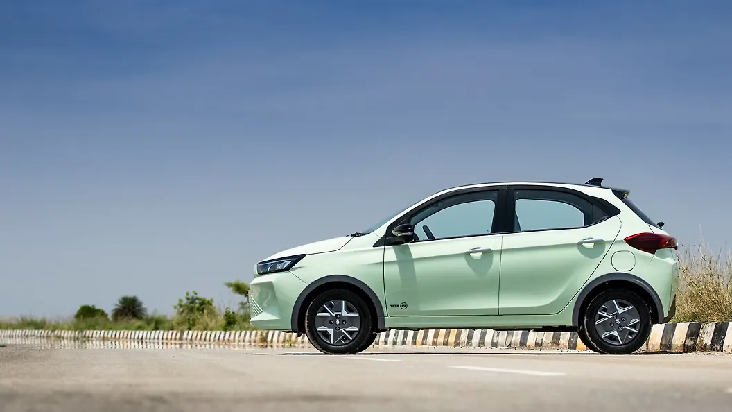 Tata Tiago EV left side view