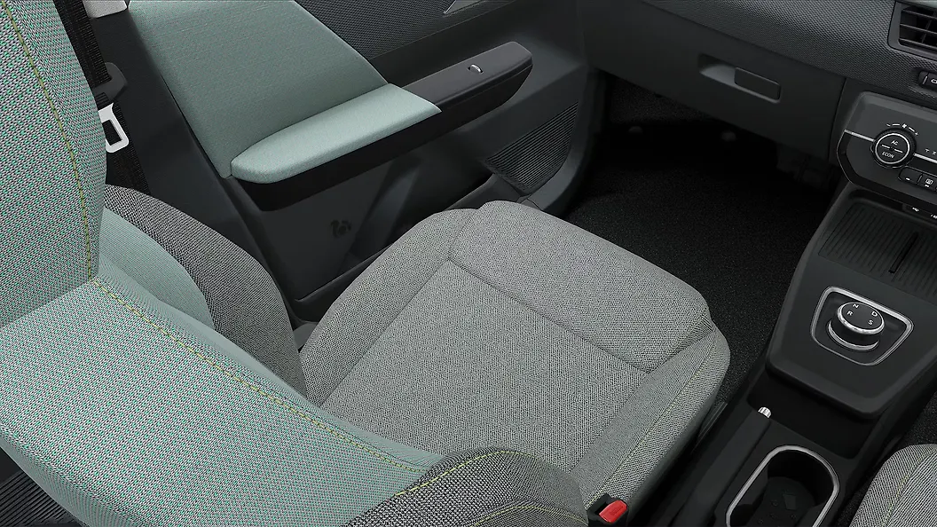 Tata Tiago EV front row seats