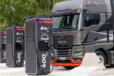 MAN Commits €700M to European EV Service & Charging Network